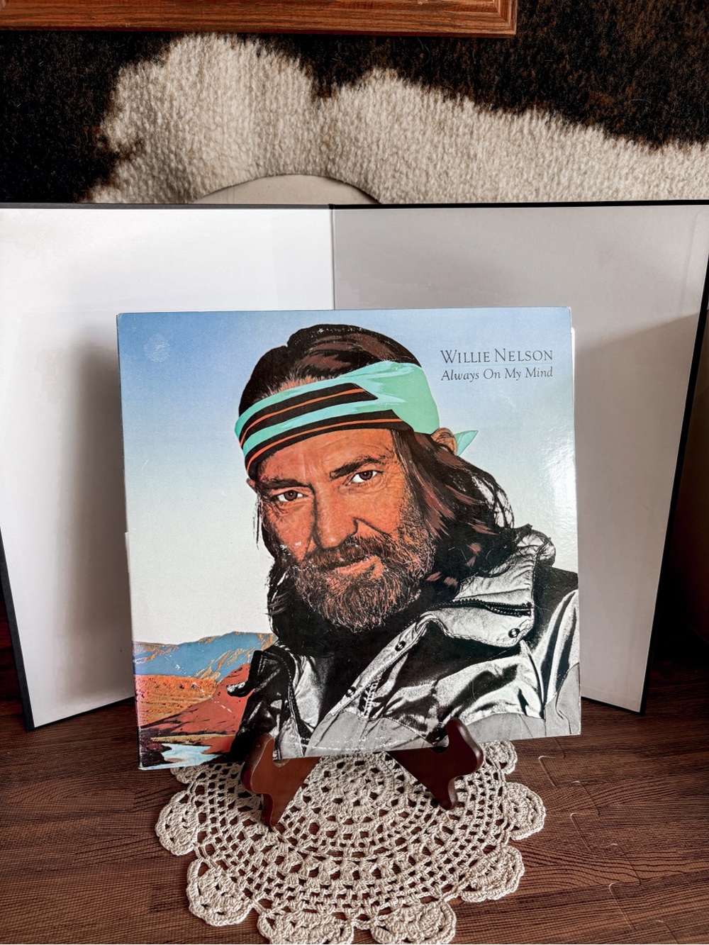 Vintage Willie Nelson “Always on my Mind” Vinyl Record